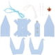 thumbnail image 4 of 1 juego de decoración de grulla de origami, material para hacer grullas de origami, juego de costura de grullas de origami, decoración interior de coche, 4 of 5