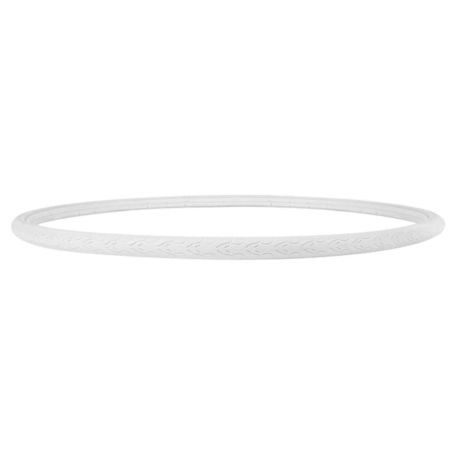 Neumático De Bicicleta 700x23C Neumático muerto sólido para bicicleta a prueba de explosiones inflable gratis (blanco) Sywqhk Accesorios para bicicletas