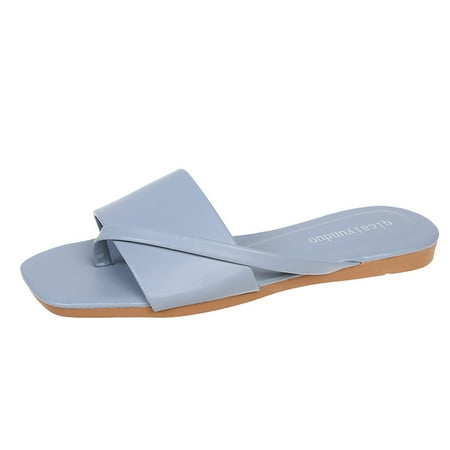 

knqrhpse slippers for women Fashion Shoes Breathable Outdoor Pure Color womens slippers house slippers for women