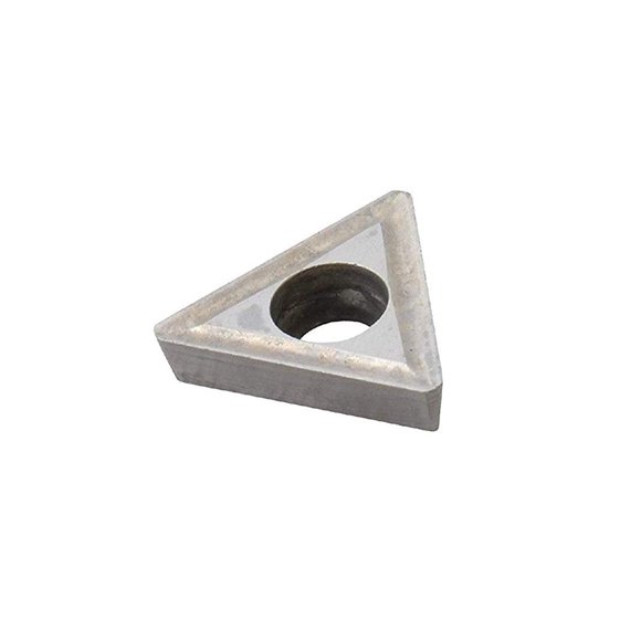 HHIP 2003-0021 1/4 Inch (I.C.) Tin Coated Triangular Carbide Insert, TPGH-21.51