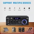 thumbnail image 2 of Amplificador WOOPKER AK45 Pro Home Audio Estéreo Bluetooth 5.0 400W, 2 of 6