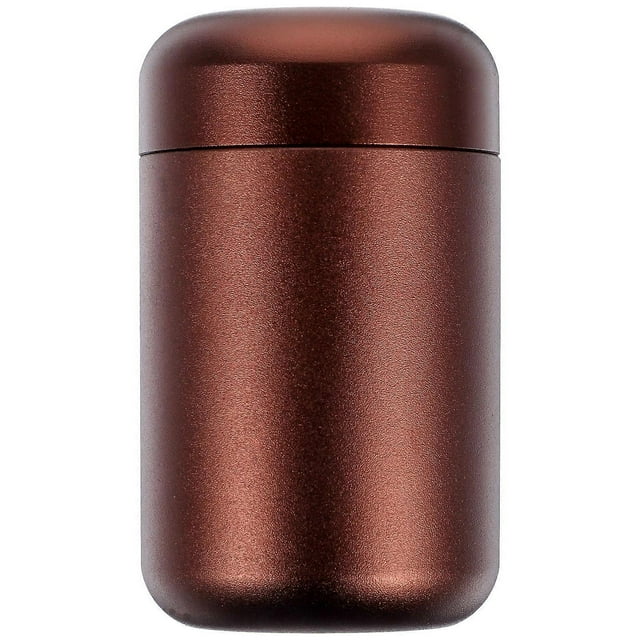 Delicate Aluminium Alloy Tea Sealed Tea Storage Container Portable Metal Tea Canister