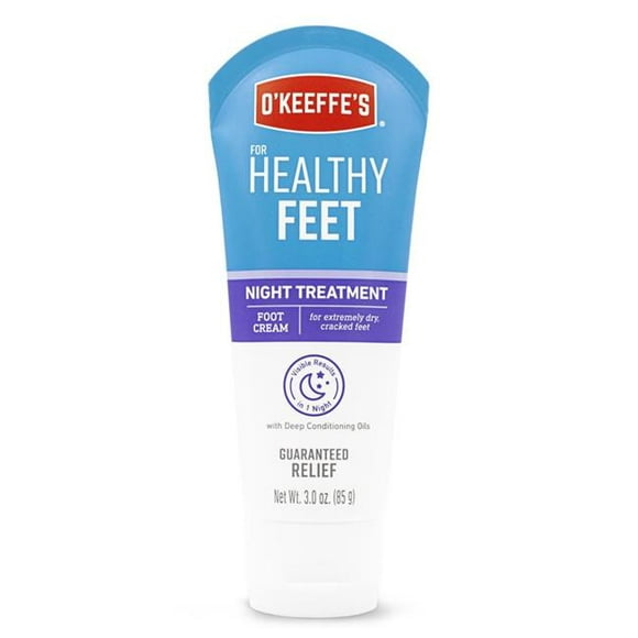 OKeeffes 9039050 3 oz for Healthy Feet White Night Treatment Foot Cream - Pack of 5