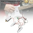 thumbnail image 3 of Pastillas Humbucker Y Bobina Simple, Juego De Pastillas SSH Multifuncionales De Plástico De Alambre De Cobre De Rendimiento Estable Para Guitarra Eléctrica, 3 of 7