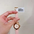 thumbnail image 4 of TORY BURCH TBW9008 CLASSIC T ROSE GOLD PINK LEATHER WOMEN'S WATCH, 4 of 4