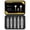 Grey-5, variant on Screw Extractor Set, Professional Grade Drill Bit Kit for Damaged Screws, Grey Industrial Finish, Sizes 0-4, with Storage Case