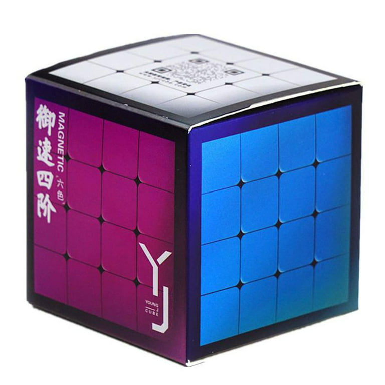 HELLOCUBE YJ Yusu 4x4 M Stickerless Bright Magneticf Cube 4x4x4 Speed Cube  Puzzle Game Toys - Yahoo Shopping