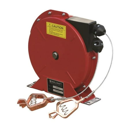 Reelcraft Spring - Reelcraft G 3050 Y 50 ft. Spring Retractable Grounding Reels