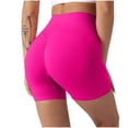 thumbnail image 2 of Titcea Gym Shorts Women High Waisted Hip Lifting Fitness Yoga Bike Shorts Running Cycling Breathable Workout Short, 2 of 3