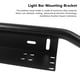 thumbnail image 3 of Soporte Para Placa De Matrícula, Soporte Para Lámpara De Luces Auxiliares Firme Negro, aleación De Aluminio Para La Mayoría De Las Camionetas, 3 of 7