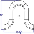 thumbnail image 5 of Flash Furniture Hercules Alon 10 Piece Reception Seating in Black, 5 of 5