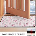 thumbnail image 3 of Pink Breast Cancer and Pioneer Flower Door Rugs,Washable Non Slip Door Mats Indoor,Decorative Door Mats,Entry Mat Indoor for Entrance,Bedroom,Kitchen,Bathroom,30"x17", 3 of 6