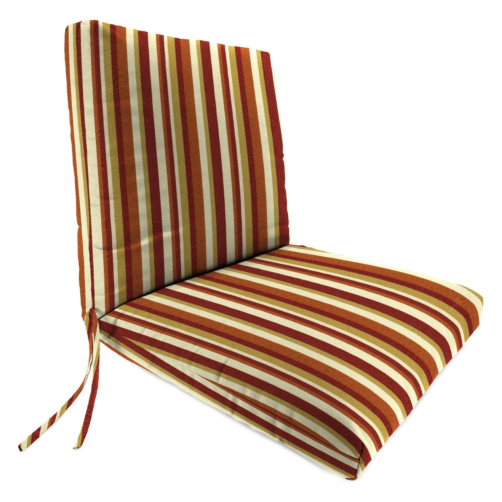 Jordan Manufacturing 40 in. Hinged Outdoor Chair Cushion AyCapstan