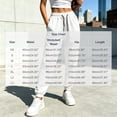 thumbnail image 3 of GZMOALH Women's Waffle Knit Jogger Pants, Elastic Waist with Side Pockets and Tapered Cuffs for Casual Daily Wear, 3 of 6