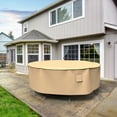 thumbnail image 2 of Budge XL Tan Patio Round Table/Chairs Cover, Chelsea, 2 of 7