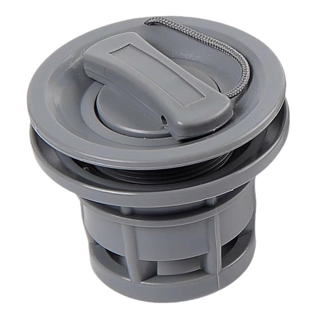 Válvula de y gas para kayak, repuestos de rendimiento estable, tapones de en espiral para botes inflables, colchones de para botes Gris
