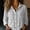 018_Grey, variant on Womens Button Down Shirt Casual Plaid Collared Button Down Long Sleeve Shirt Summer Tops