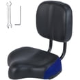 thumbnail image 1 of Wide  Padded Bike Cushion, Comfortable Bike  Replacement For Stationary Sports And Cycling, With Extra Padding And Shock Absorption, 1 of 8