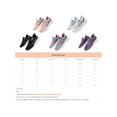 thumbnail image 2 of Fangasis Women Walking Shoe Lightweight Casual Shoes Knit Upper Sneakers Travel Breathable Flats Black 5.5, 2 of 8
