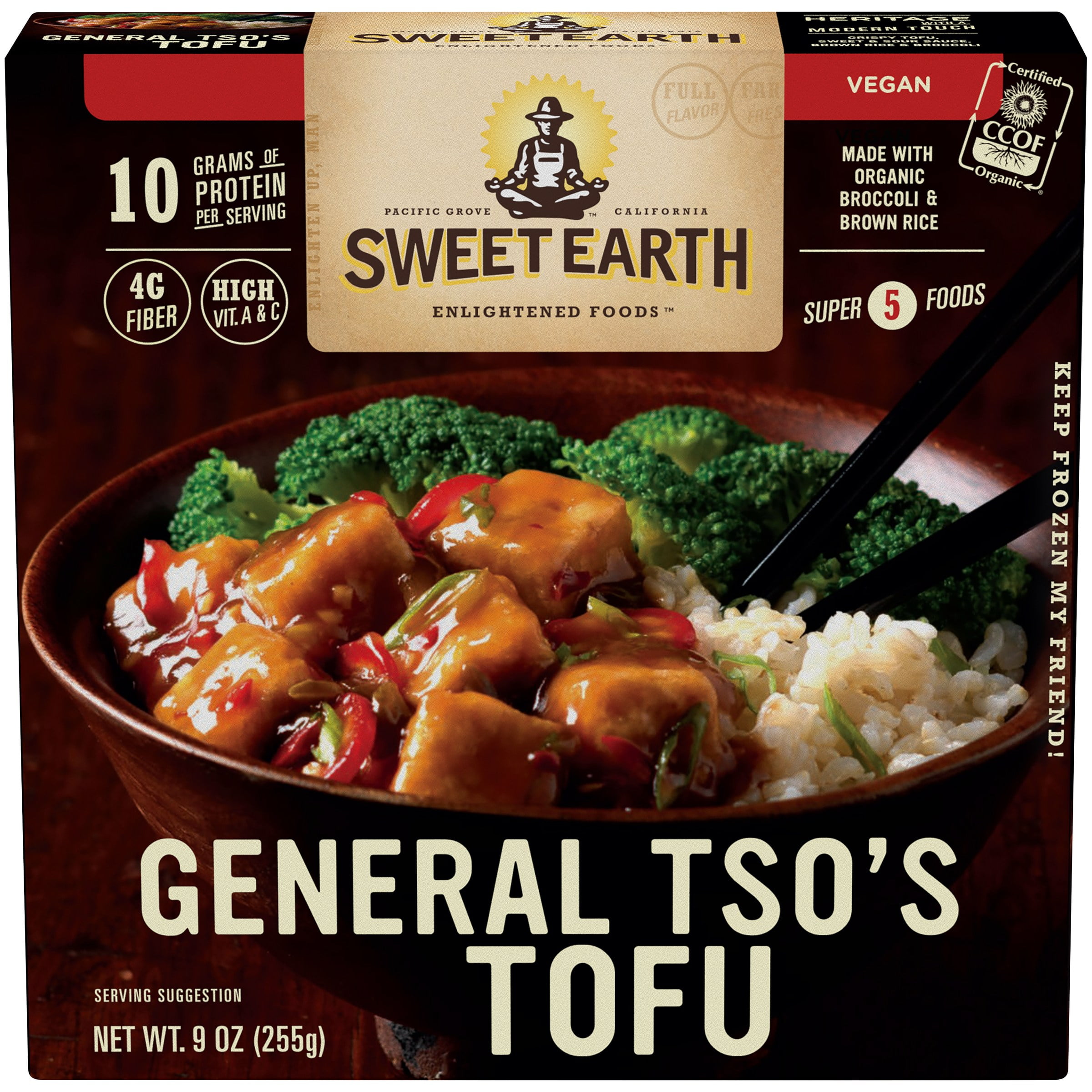 SWEET EARTH General Tso's Tofu 9 oz. Box