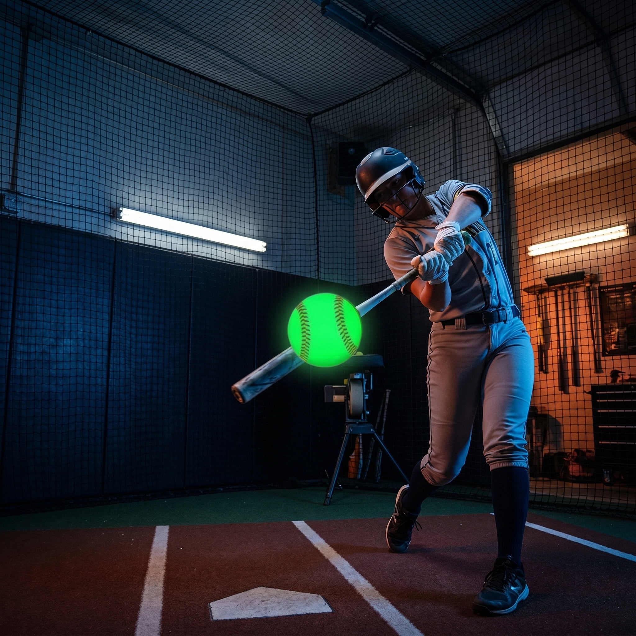 3 Pack Glow in The Dark Baseball, Official Size 9 Inch Light Up Balls for Night Training, Hard Wood Core, Outdoor Sports Gift for Boys Girls