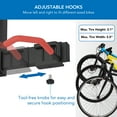 thumbnail image 5 of Mount-It! WheelsUp Series Bike Wall Mount with Shelf for 5 Bikes, 5 of 13