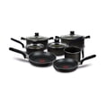 thumbnail image 1 of Batería de Cocina T-fal Elemental 11 Piezas Color Negro Modelo 392600-NEGRO, 1 of 5