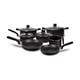 thumbnail image 1 of Batería de Cocina T-fal Elemental 11 Piezas Color Negro Modelo 392600-NEGRO, 1 of 5
