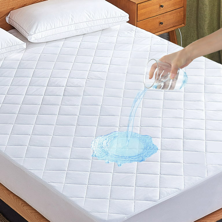 Waterproof Mattress Protector Washable Urine-Proof Stretchable Bed Cover h  14
