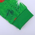 thumbnail image 4 of Pijamas Navideñas Traje de pantalón largo verde con estampado de dibujos animados de estilo navideño familiar Ygjytge Verde*niño 8-9 años para Unisex, 4 of 9