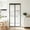 Black#27057, variant on Magnetic Screen Door with Full Frame Magnet Closure, Fiberglass Mesh Curtain for Patio Door, Pet Friendly, No-Drill Installation, 100x200cm, Multicolor