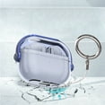 thumbnail image 5 of ELEHOLD for Samsung Galaxy Buds 3 FE 2025/ 3 / 3 Pro Case, Headphone Accessories Clear Premium TPU Wireless Charging Full Protective Case with Carabiner for Women Men,  Blue, 5 of 7