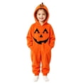 thumbnail image 2 of Grblisyd Boys Girls Jumpsuit Halloween Sleepwear Flannel Onesie Hooded Holiday Cozy Loungewear, 2 of 6