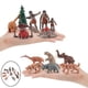 thumbnail image 3 of Prehistórica De Modelo Juguetes Educativos ños 6 12 piezas conjunto Sunnimix Figuras de animales de granja, 3 of 8