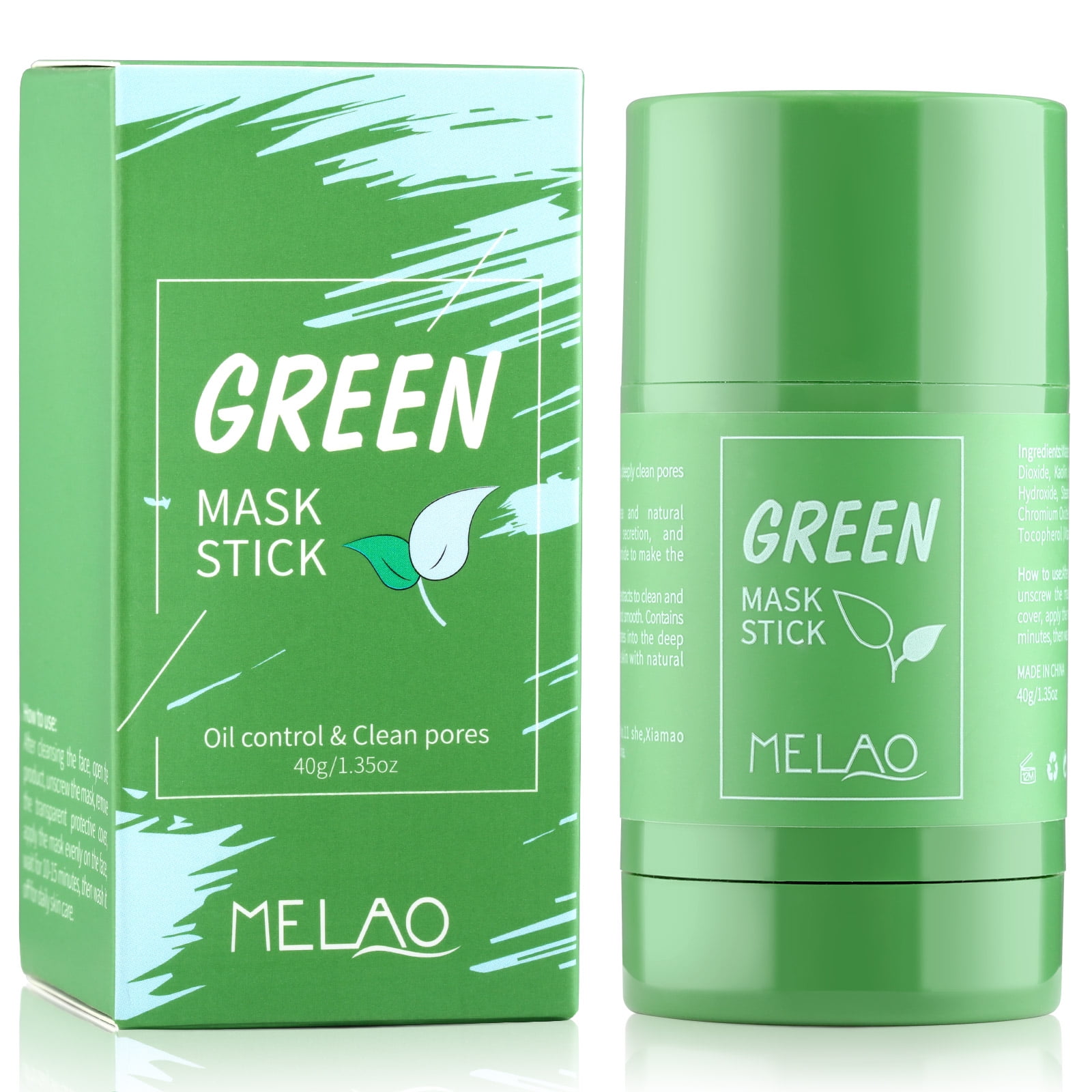 KASTU Green Tea Moisturizing Mask Facial Deep Cleanse Mask Stick for All Skin Types