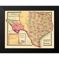 thumbnail image 2 of Stedman 14x12 Black Modern Framed Museum Art Print Titled - Texas - Stedman 1873, 2 of 5