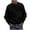 Black, variant on ZUKMRJPC Men's Crewneck Sweater Long Sleeve Trendy Destructive Effect Pullover Sweaters Casual Warm Loose Solid Color Knitted Tops
