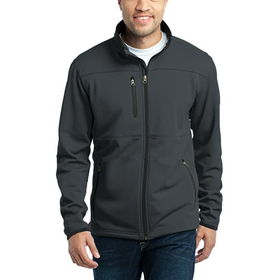 JustBlanks Mens Midweight Pique Fleece Jacket with Zip Pockets