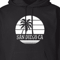 thumbnail image 3 of Inktastic San Diego California Beach Adult Hoodie Sweatshirt, 3 of 4