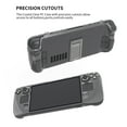 thumbnail image 1 of NATEFEMIN Anti Slip Transparent PC Case for Steam Deck, Ergonomic Design for Comfortable Grip and Full Protection, 1 of 2