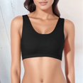 thumbnail image 2 of Bras for Women's Tank Style Sports Bra on Clearance Black M, 2 of 5