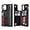 No Strap Black, variant on for iPhone 11 Luxury PU Leather Case with Card Holder,Cash Slots,Stand Function Back Wallet Case Flip Wrist Strap Double Magnetic Clasp Durable Protective Case for iPhone 11 6.1",Red