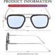thumbnail image 4 of Sunglasses Vintage Square Metal Frame Glasses For Men And Women - Iron Man And Spiderman Sunglasses, 4 of 4