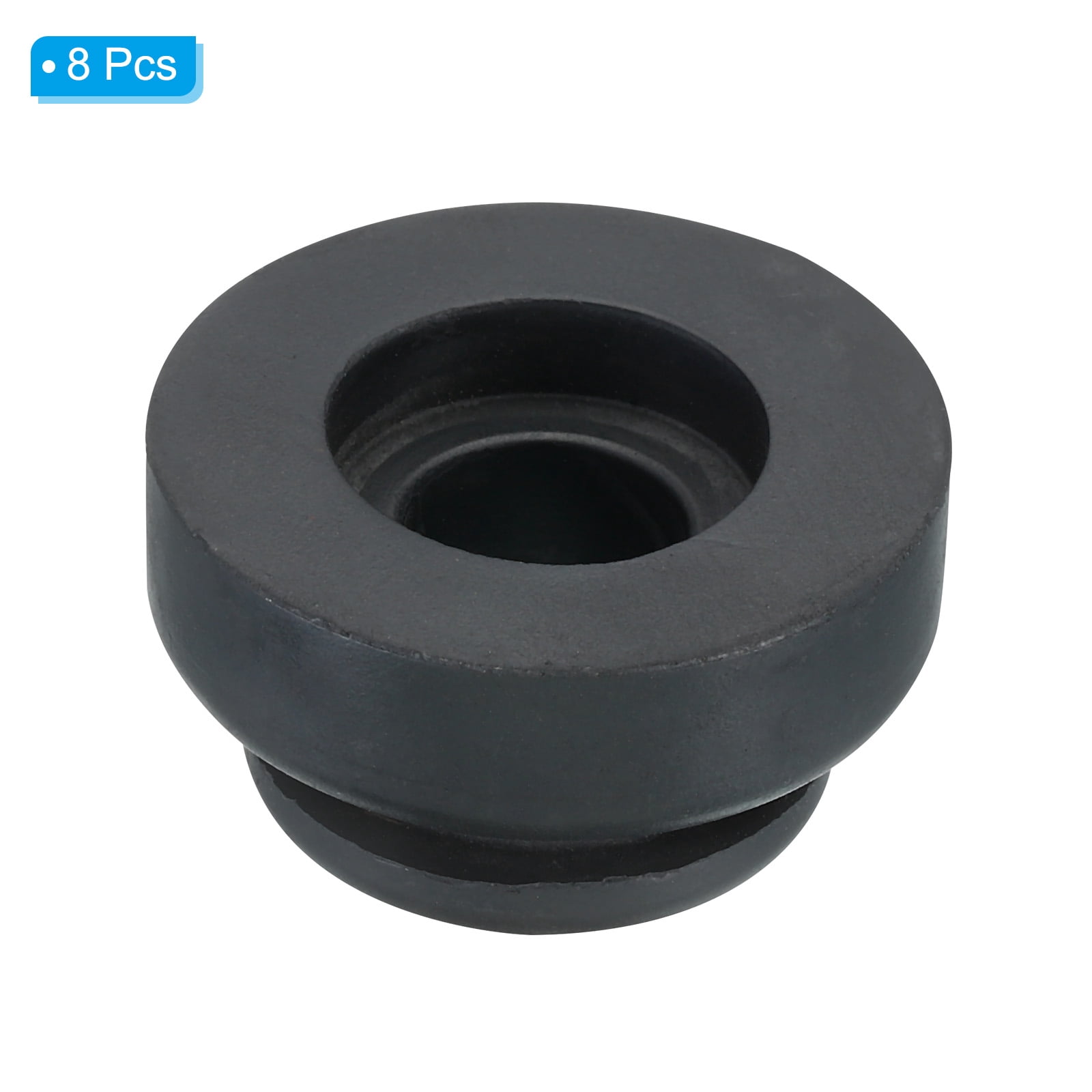 Unique Bargains Refrigeration Compressor Rubber Mounting Feet Anti Vibration Pad 8Pcs