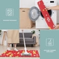 thumbnail image 6 of Red Christmas Gingerbread Man Pattern Kitchen Rugs Sets Of 3,Kitchen Runner Rugs Non Skid Washable,Decorative Kitchen Floor Mats for Kitchen,Sink,Laundry,17"x30"+ 17"x47" + 17"x59", 6 of 6