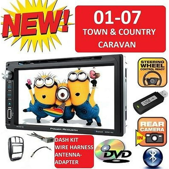 01-07 CARAVAN TOWN & COUNTRY BLUETOOTH TOUCHSCREEN CD DVD USB Car Radio Stereo
