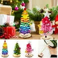 thumbnail image 1 of Xihbxyly Adorno para Árbol de Navidad, Planta de Crochet Hecha a Mano, Elegante Material de Algodón y Plástico, No Requiere Cortes, Decoración Versátil para Escritorio o Coche, Regalo Navideño, 20 Cm, 1 of 6