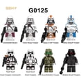 thumbnail image 2 of Guerras Espaciales Clon Pesado 212o Trooper 41o Soldado Explorador De La Sombra Comandante Mini Figura De Bloques De Construcción Juguetes Para Niños, 2 of 4