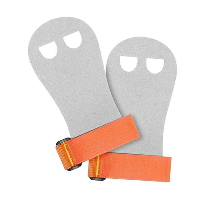 Guantes de gimnasia para niños, ligeros, transpirables y con pesas. Orange M