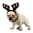 thumbnail image 3 of Happy Date Pets Dog Christmas Antler Headband Shiny Holiday Puppy Supplies Cat Accessories, 3 of 7